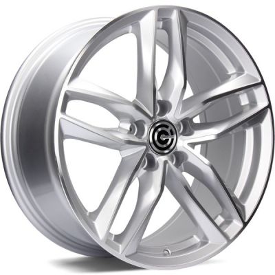 Carbonado Style 18 5x112 BSFP - Biliant Silver Front Polished 