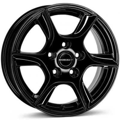 Borbet TL 15 5x100 BG - Black Glossy