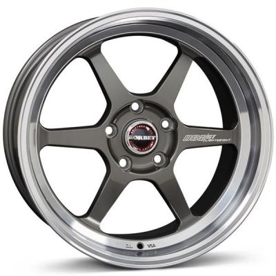 Borbet DB8GT 18 5x114,3 GRP - Graphite rim polished