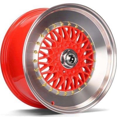 seventy9 SV-F 16 4x100 Red LP - Red Lip Polished