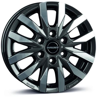Borbet CW6 18 6x114,3 MAGP - Mistral anthracite glossy polished