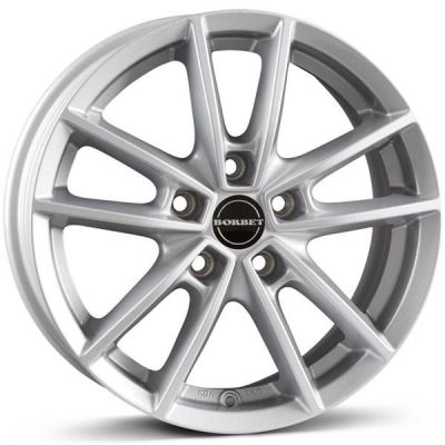 Borbet W 15 5x100 CS - Crystal silver