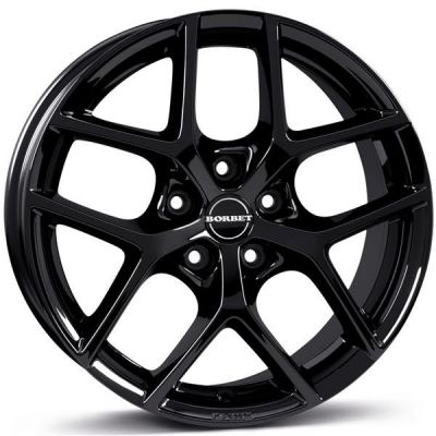 Borbet Y 16 5x108 BG - Black Glossy