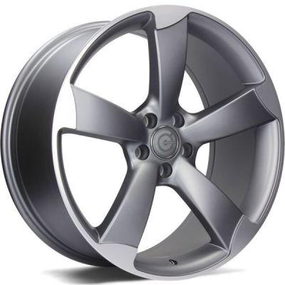 Carbonado Graphene 17 5x112 MAFP - Matt Anthracite Front Polished