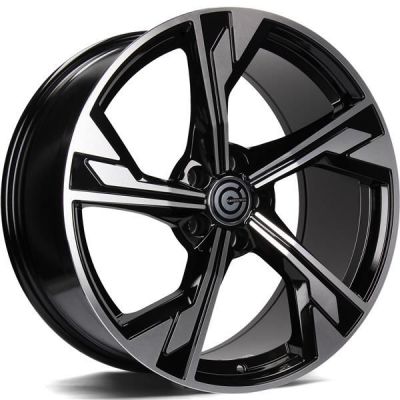 Carbonado Future 18 5x112 BFP - Black Front Polished