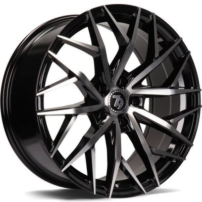 seventy9 SV-C 17 5x112 BFP - Black Front Polished