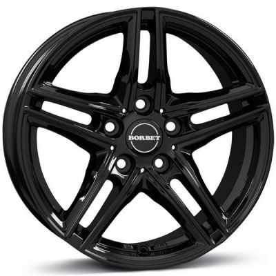 Borbet XR 16 5x120 BG - Black Glossy