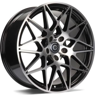 Carbonado Crazy 18 5x120 BFP - Black Front Polished