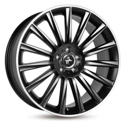 Keskin Tuning KT18 17 5x114,3 MBLP - Matt black lip polish