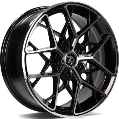 seventy9 SCF-C 16 5x114,3 BFP - Black Front Polished
